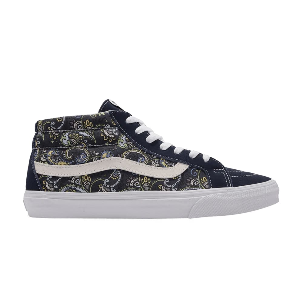 Vans Sk8-Mid Reissue Paisley - Dress Blues