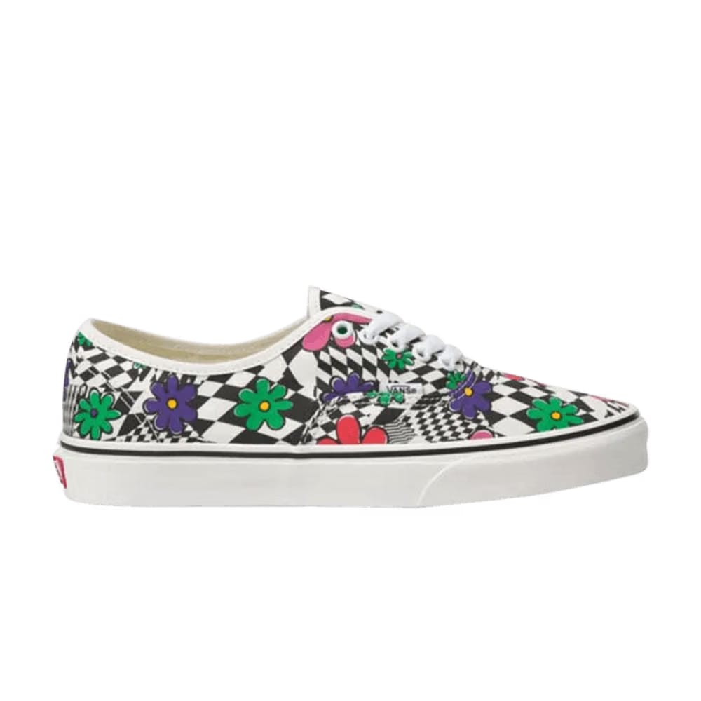 Vans Authentic Floral Checkerboard