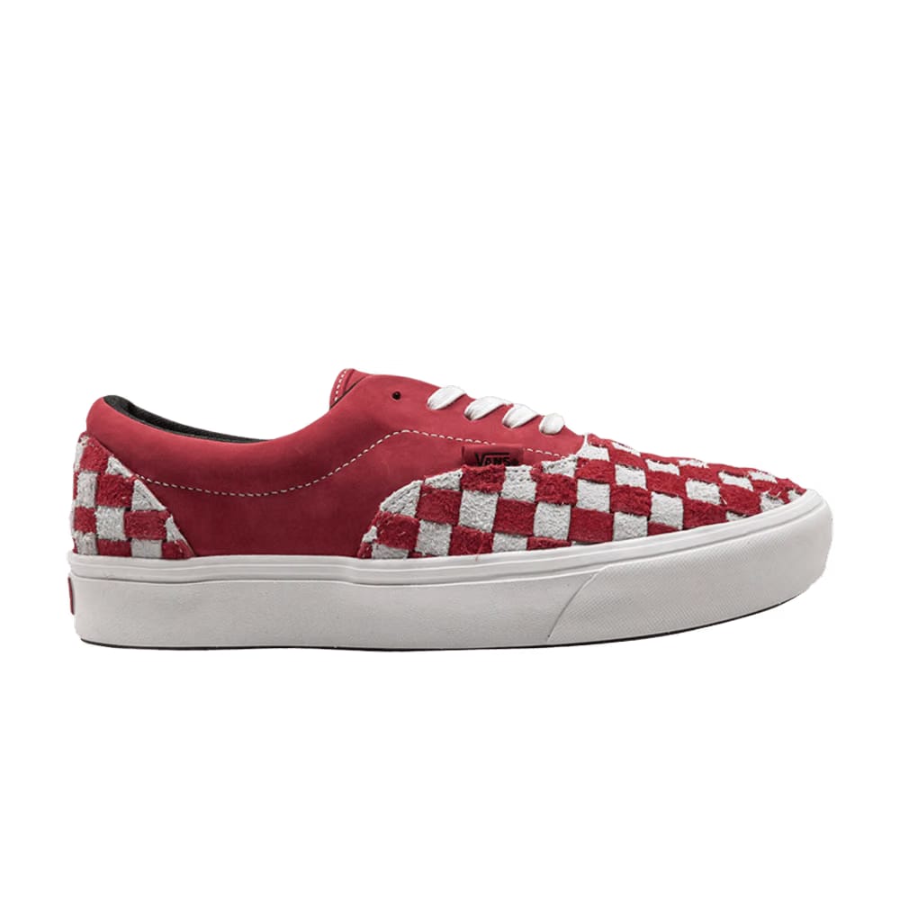 Vans Era LX ComfyCush Hairy Checkerboard - Racing Red