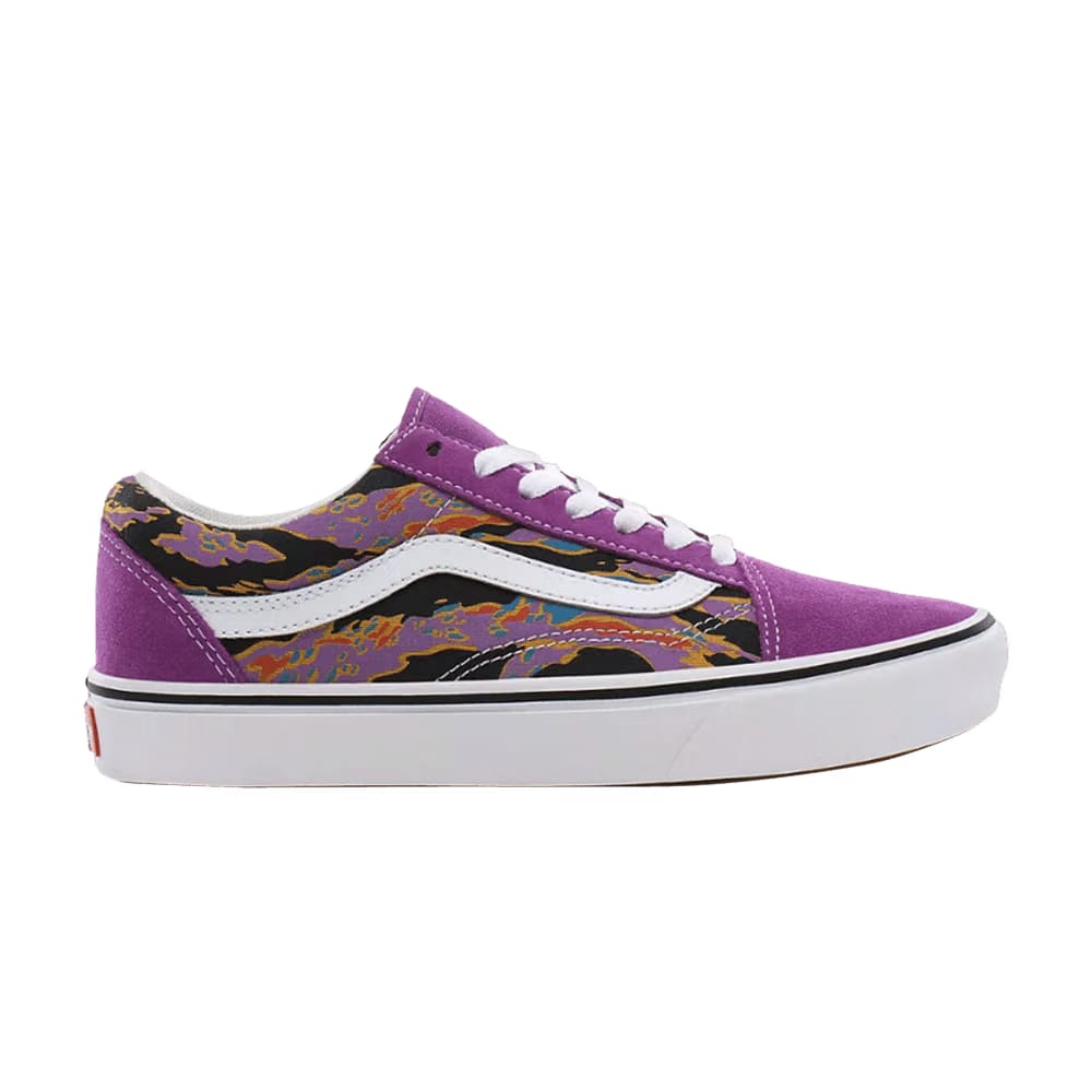 Vans ComfyCush Old Skool Dewberry Tiger Camo