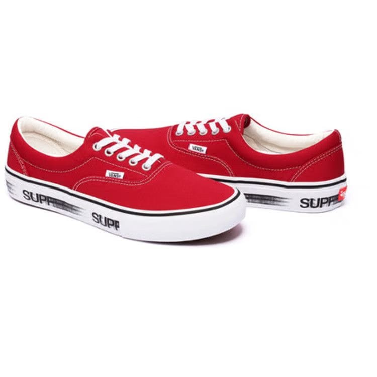 Supreme x Vans Era Pro Motion Logo Red