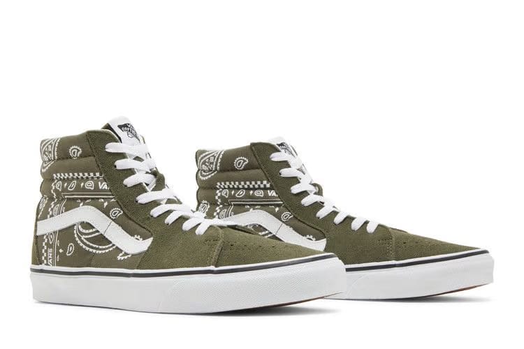 Vans Sk8-Hi Peace Paisley - Grape Leaf
