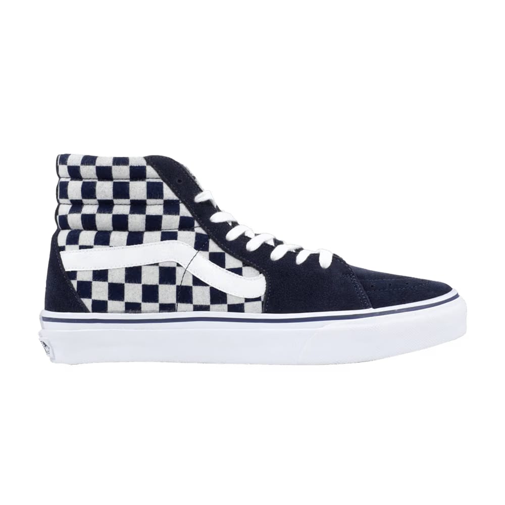 Vans Sk8-Hi Checkerboard - Navy
