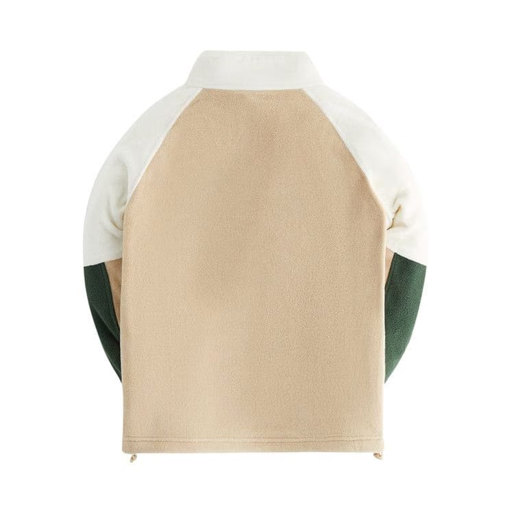 Kith Kids Polar Fleece Quarter Pullover Birch