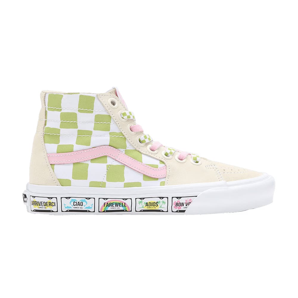 Emma Mulholland on Holiday x Vans Sk8-Hi Tapered Whimsical Checkerboard