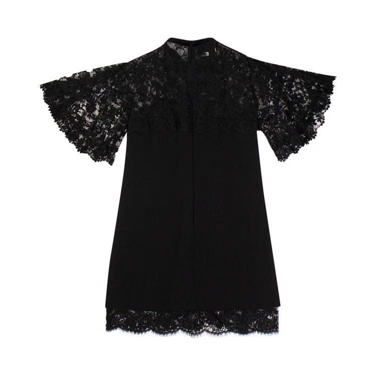 Gucci Lace Detail Dress Black