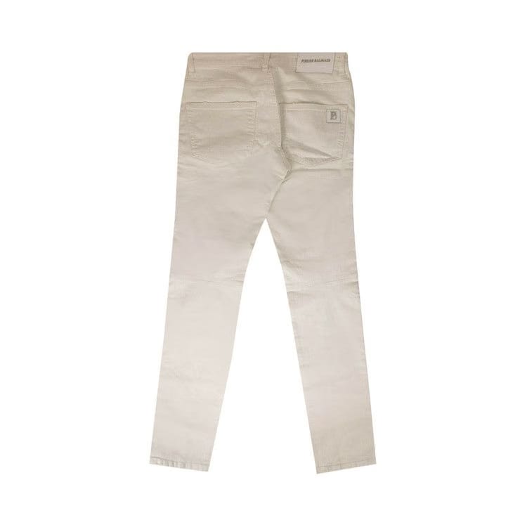 Balmain Distressed Jeans Pants White