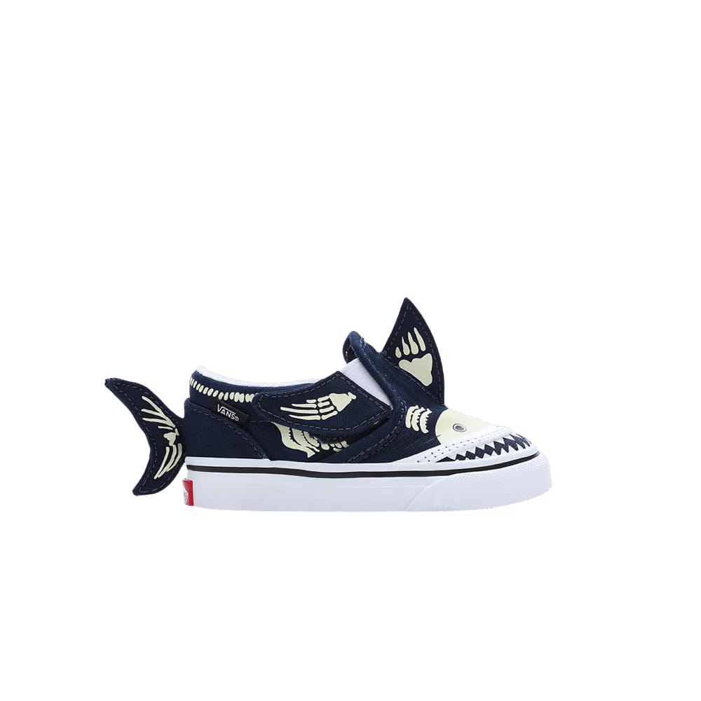 Vans Slip-On V Toddler Shark Glow