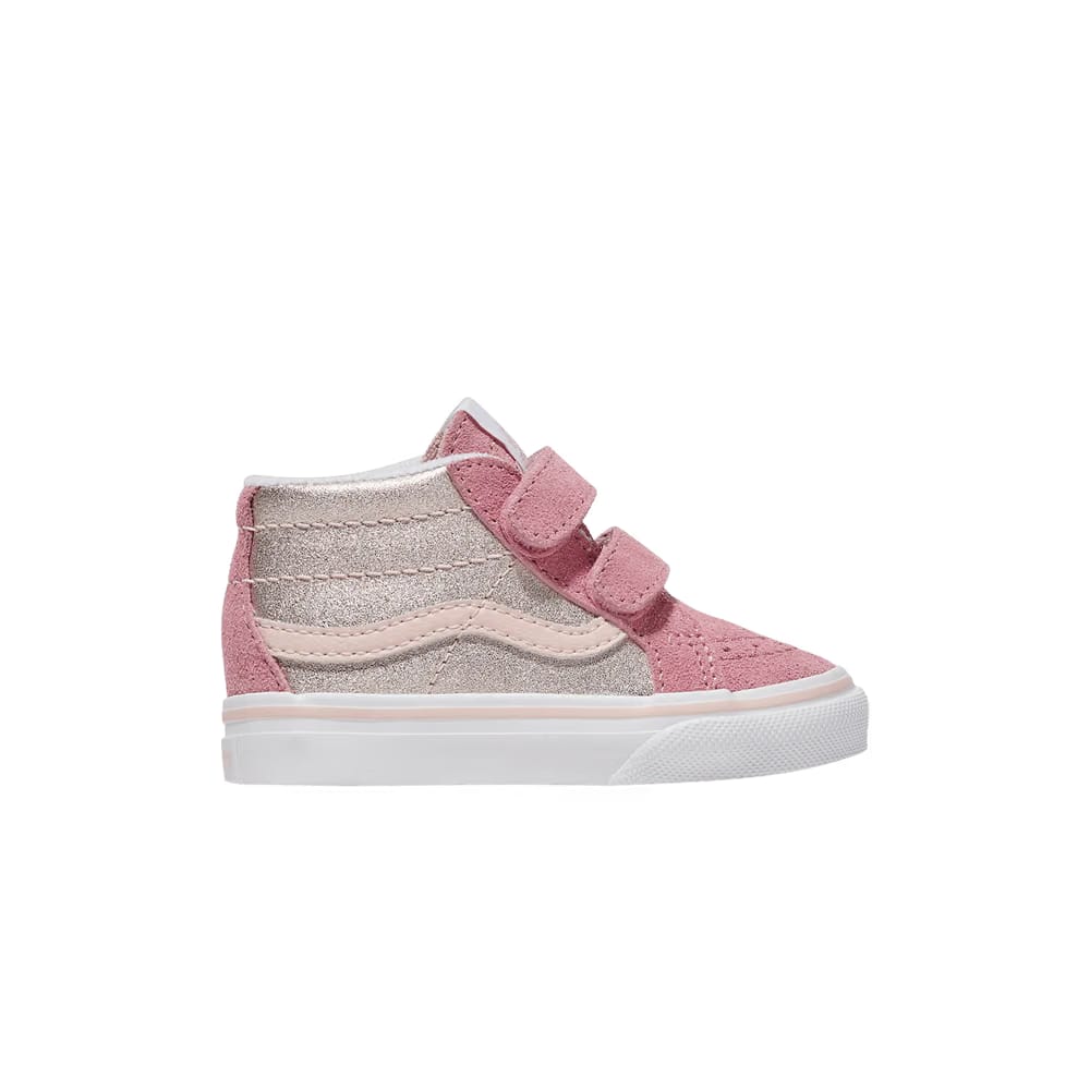 Vans Sk8-Mid V Toddler Metallic Pink
