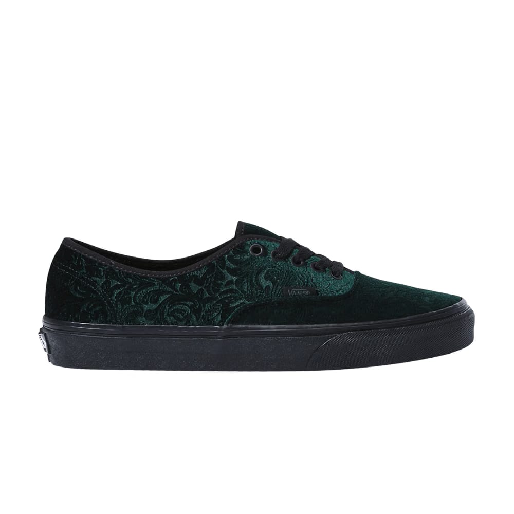 Vans Authentic Velvet - Jungle Green Black