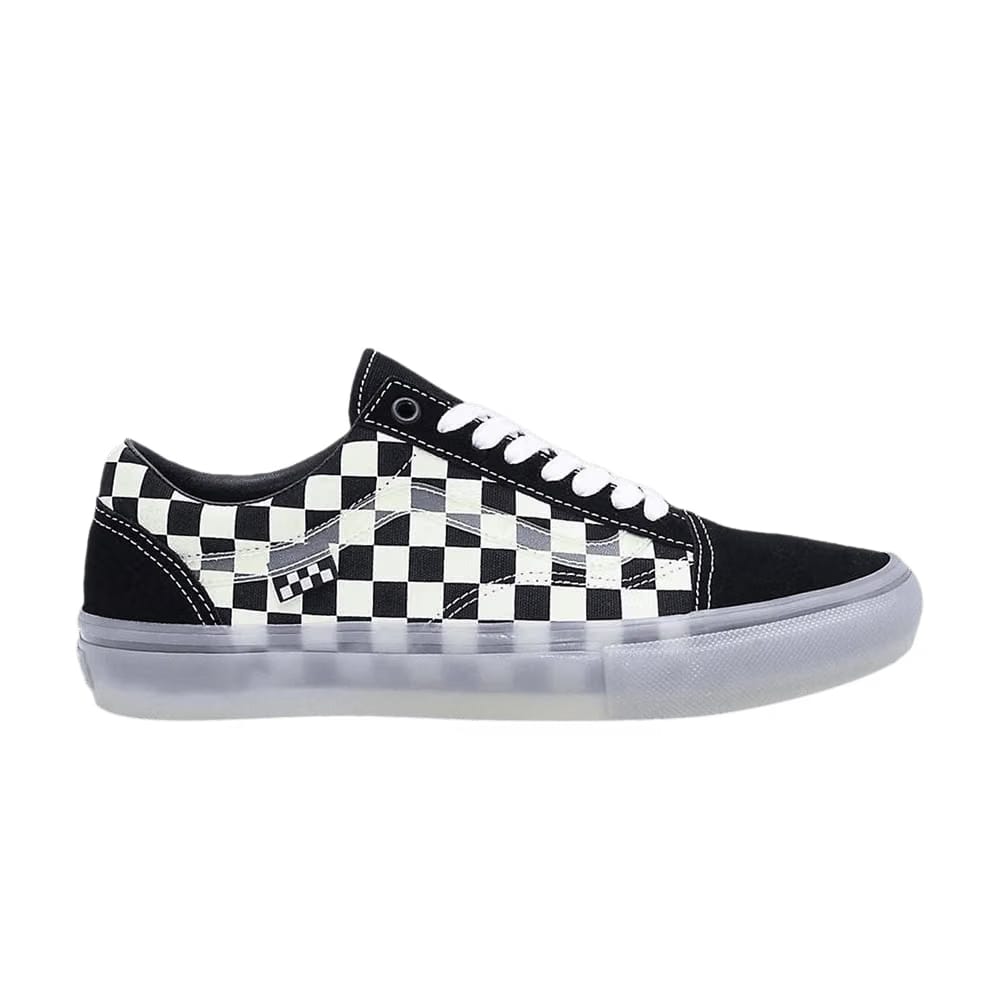 Vans Skate Old Skool Glow In The Dark Checkerboard