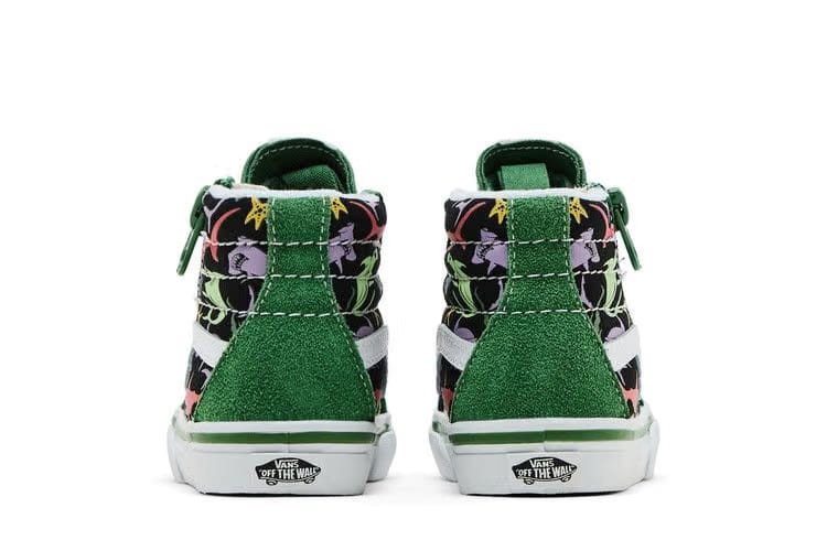 Vans Sk8-Hi Reissue Side Zip Toddler Sharks