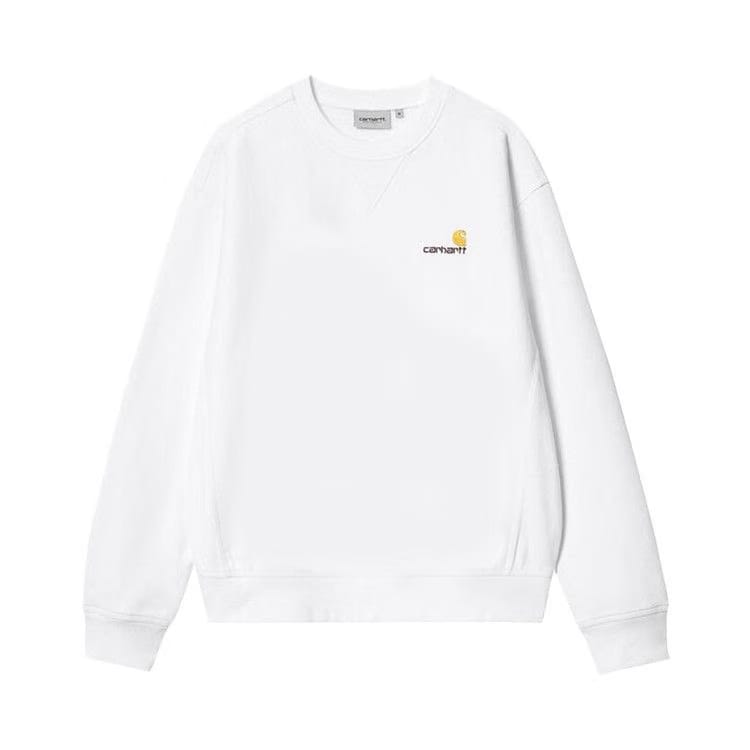 Carhartt WIP American Script Sweatshirt White