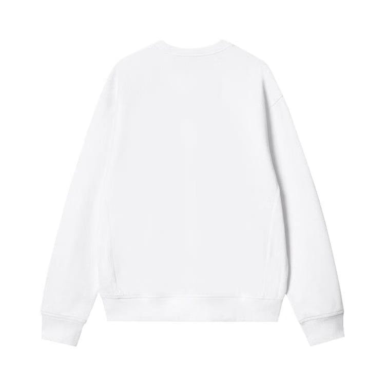 Carhartt WIP American Script Sweatshirt White