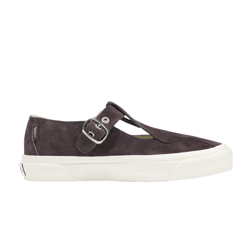 Vans Premium Mary Jane Suede Chocolate Plum Brown