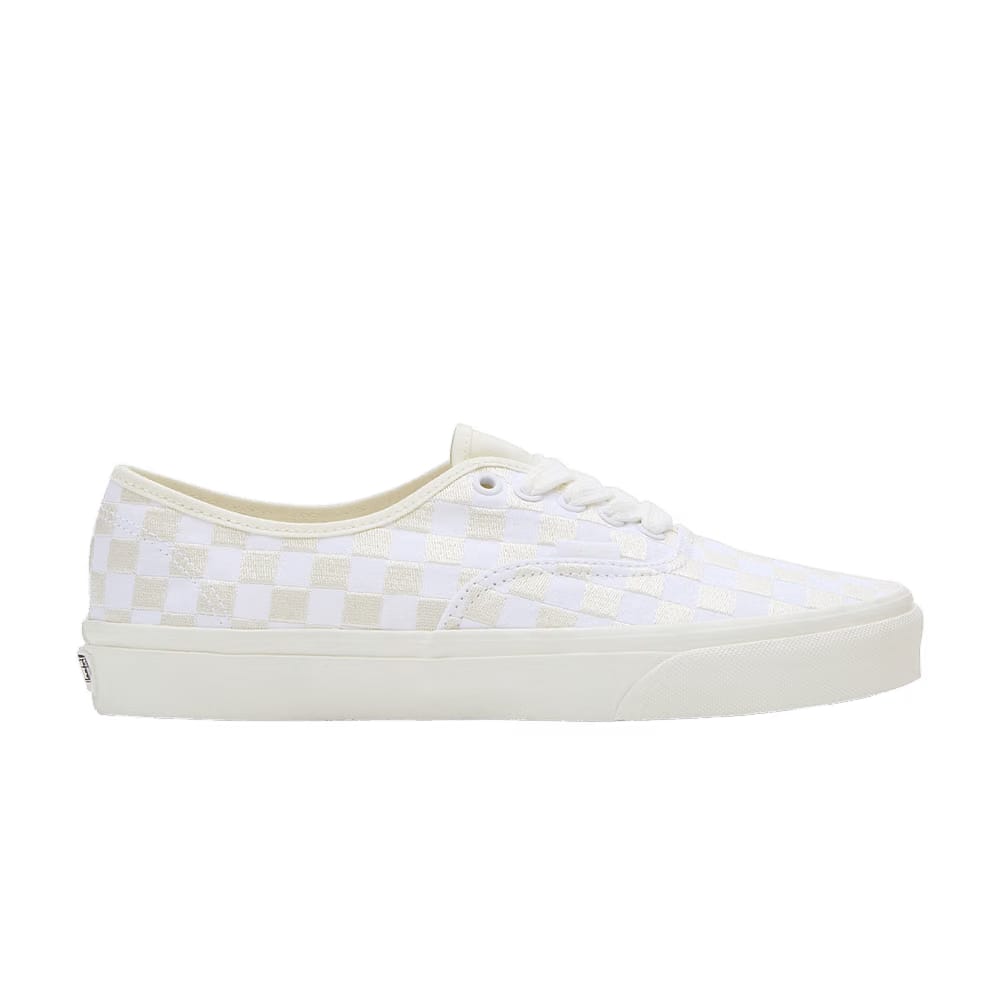 Vans Authentic Embroidered Checkerboard - White