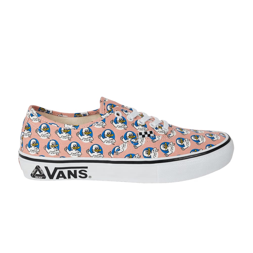 Palace x Vans Skate Authentic Jeremy the Duck - Salmon