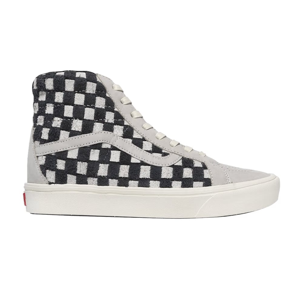Vans SK8-Hi Reissue LX Comfycush Hairy Suede - Checkerboard