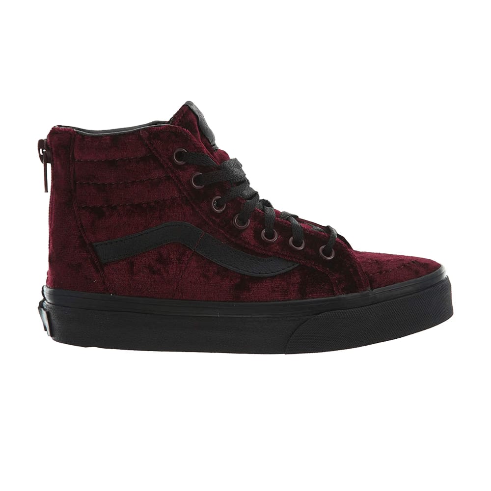 Vans Sk8-Hi Zip Kids Velvet Red