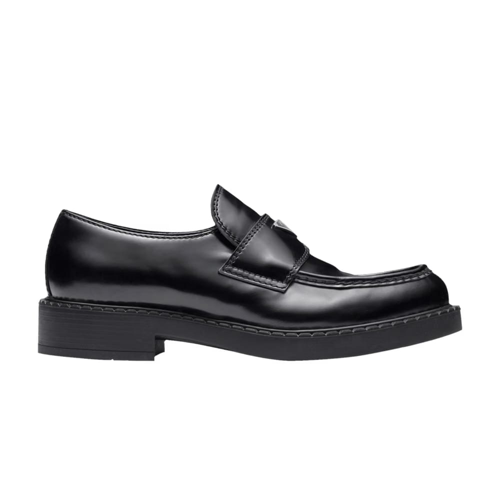 Prada Chocolate Loafer Black