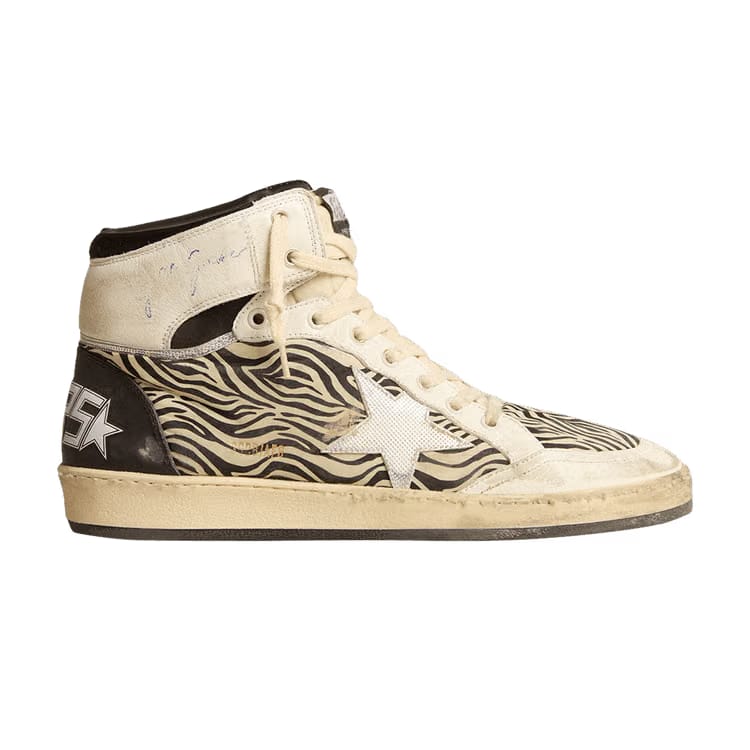 Golden Goose Wmns Sky Star LAB 'Zebra Print'