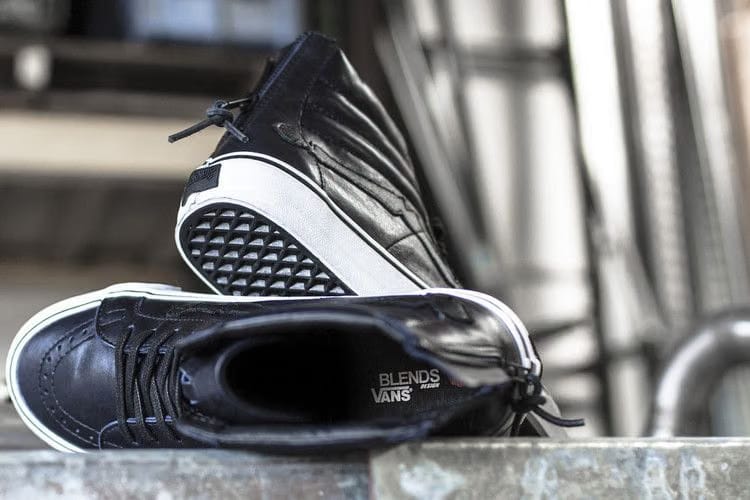 Vans Blends x Sk8-Hi Reissue Zip LX Bones - Peacoat