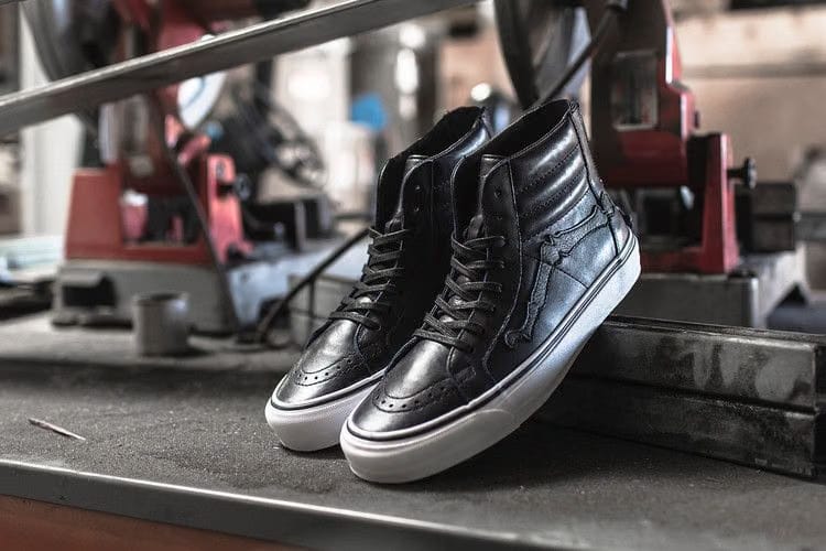 Vans Blends x Sk8-Hi Reissue Zip LX Bones - Peacoat