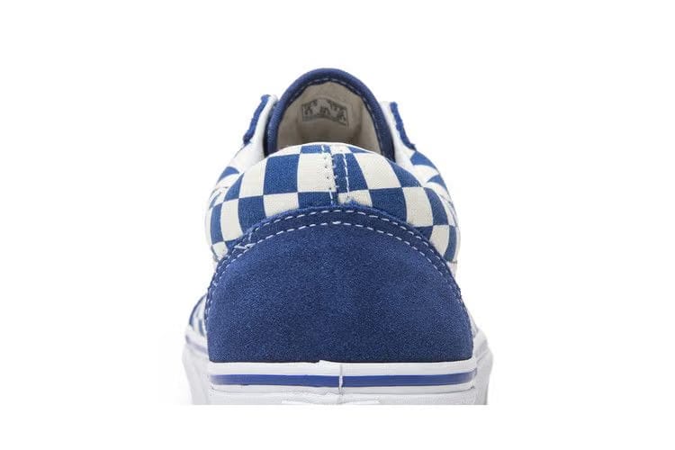 Vans Old Skool Blue Checkerboard