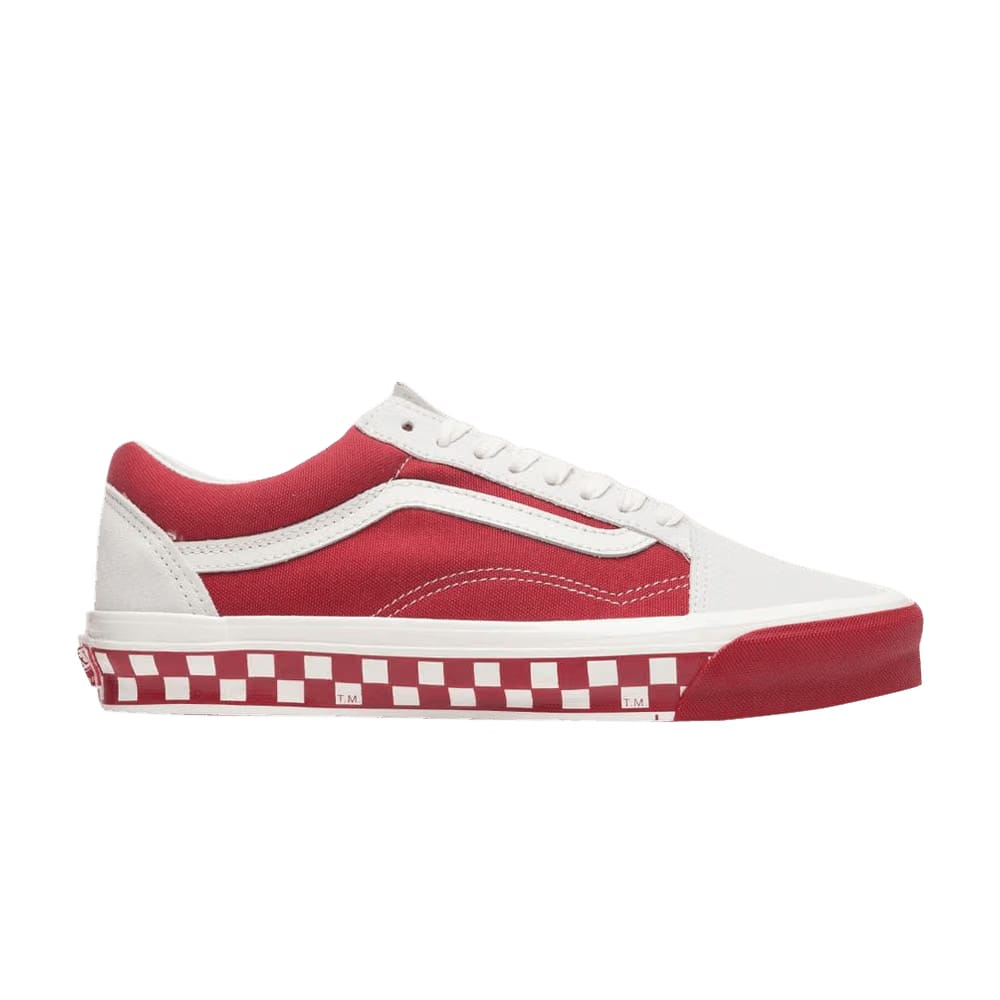 Vans OG Old Skool LX Bumper Cars - Marshmallow Cardinal