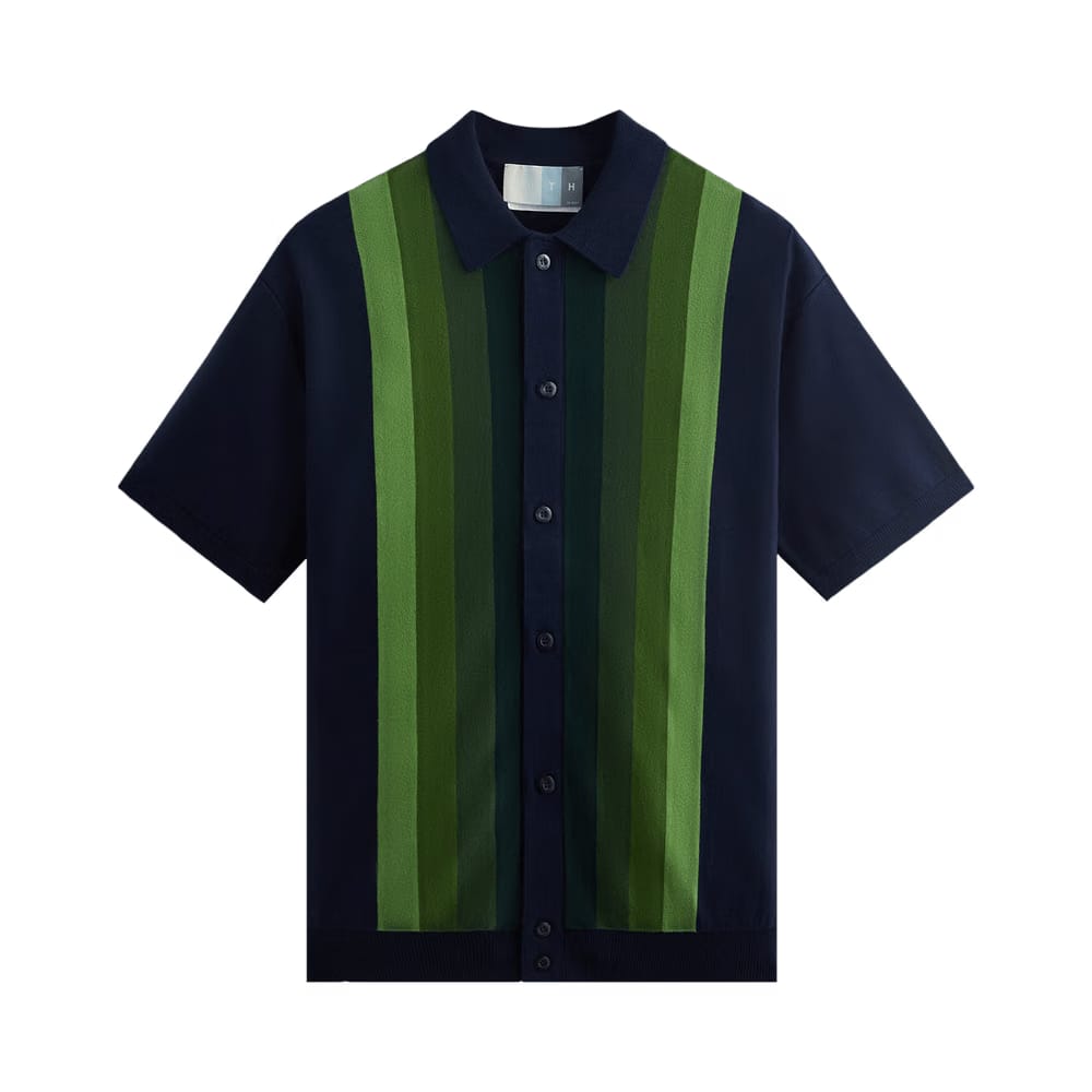 Kith Tilden Button Up Polo Nocturnal