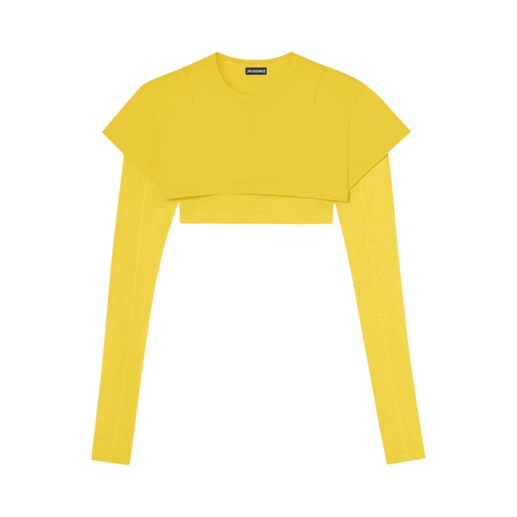 Jacquemus Le Double T-Shirt Yellow
