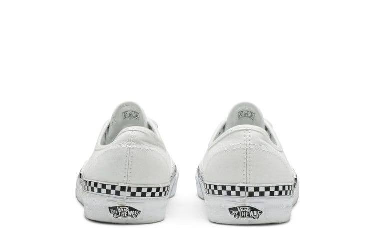 Vans Authentic Check Foxing - White