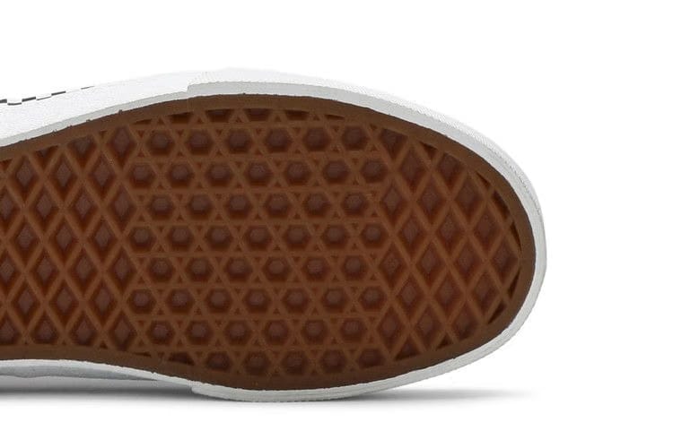 Vans Authentic Check Foxing - White