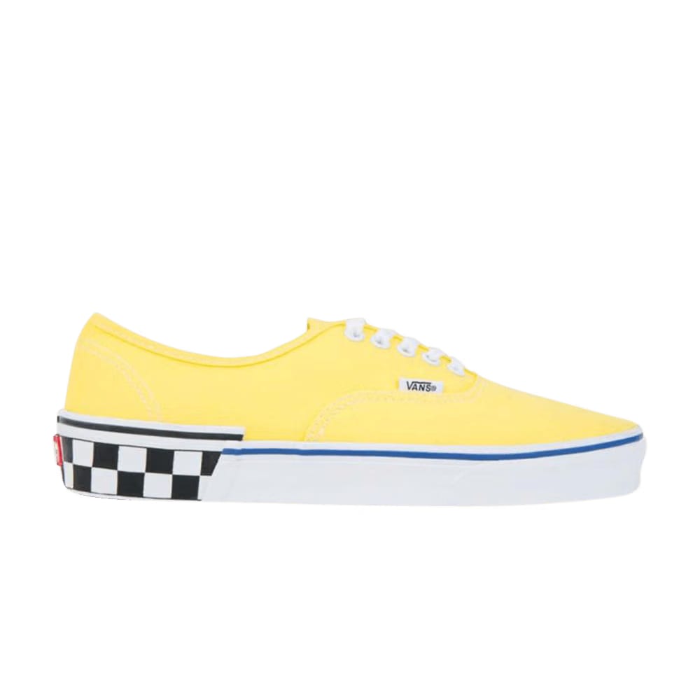 Vans Authentic Check Block - Blazing Yellow