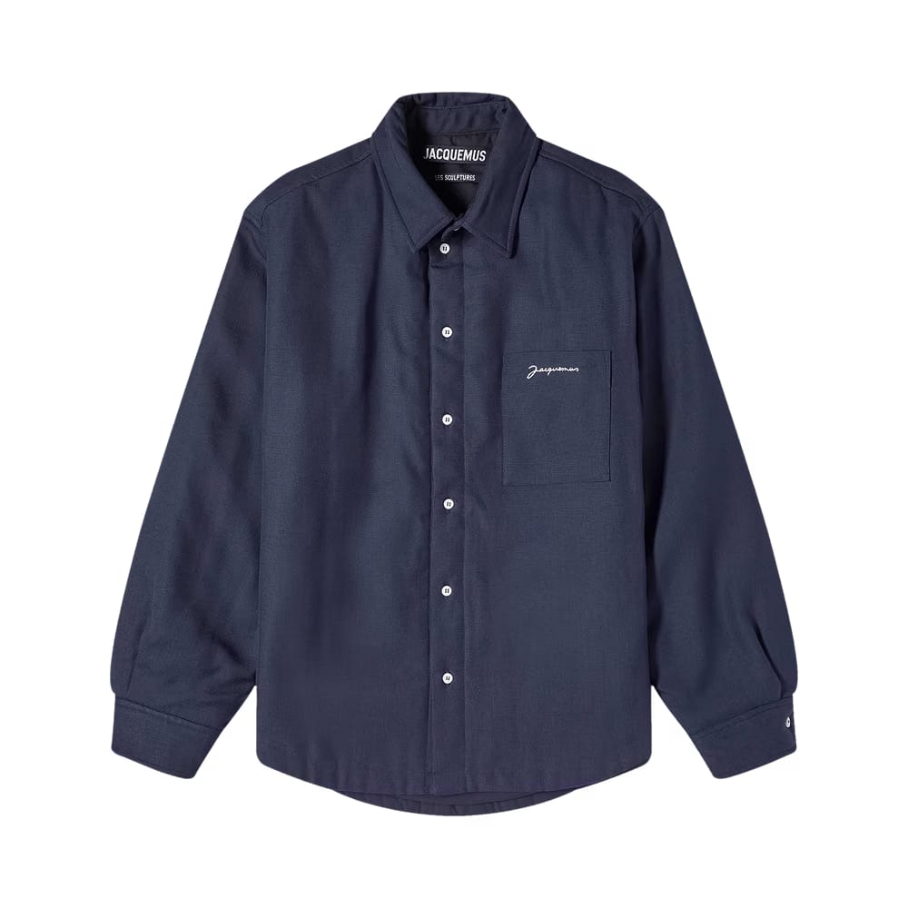 Jacquemus Boulanger Shirt Jacket Dark Navy