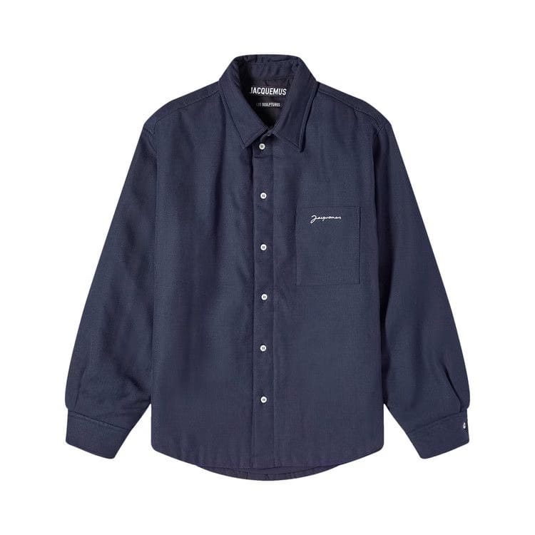 Jacquemus Boulanger Shirt Jacket Dark Navy