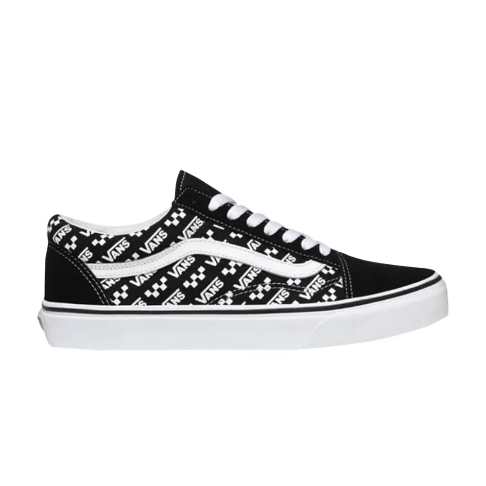 Vans Old Skool Logo Repeat - Black