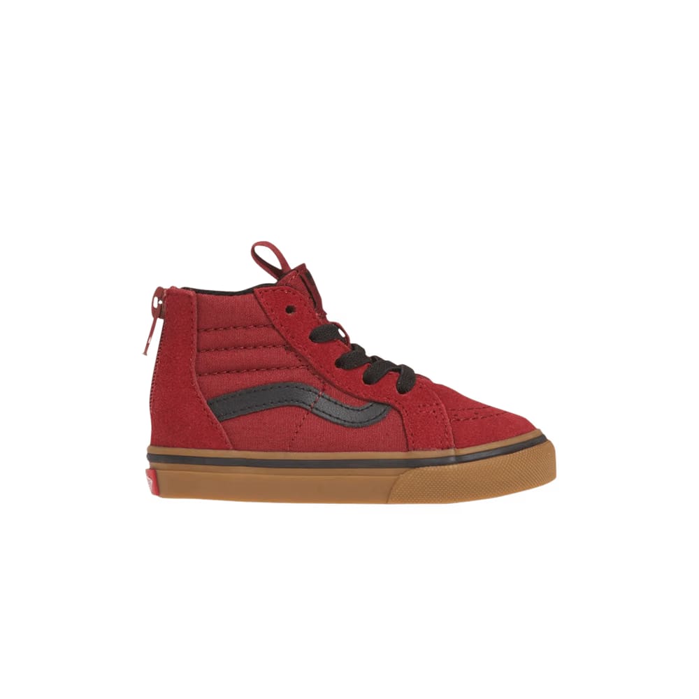 Vans Sk8-Hi Zip Toddler Gumsole - Biking Red