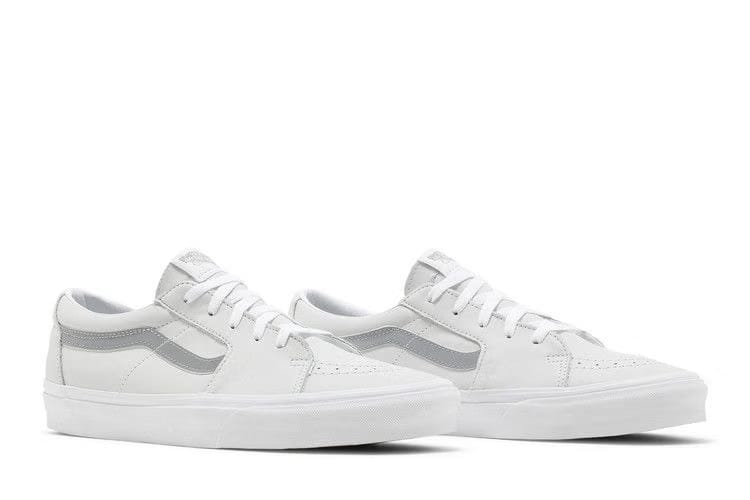 Vans Sk8-Low White Reflective