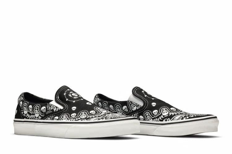 Vans Classic Slip-On Bandana - Black