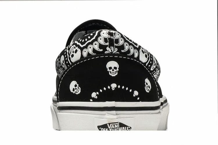 Vans Classic Slip-On Bandana - Black