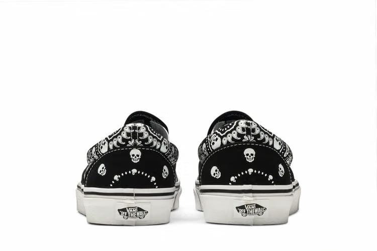 Vans Classic Slip-On Bandana - Black
