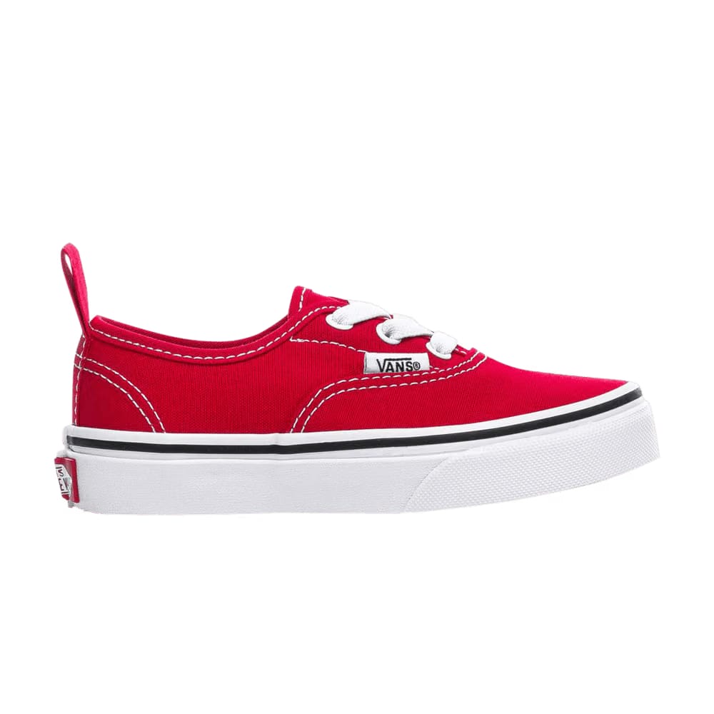 Vans Authentic Elastic Lace Kids Racing Red