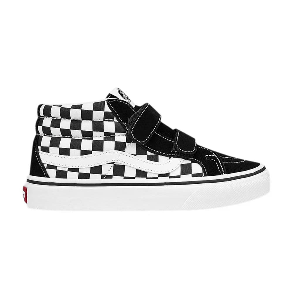 Vans Sk8-Mid Reissue V Kids Checkerboard - Black White