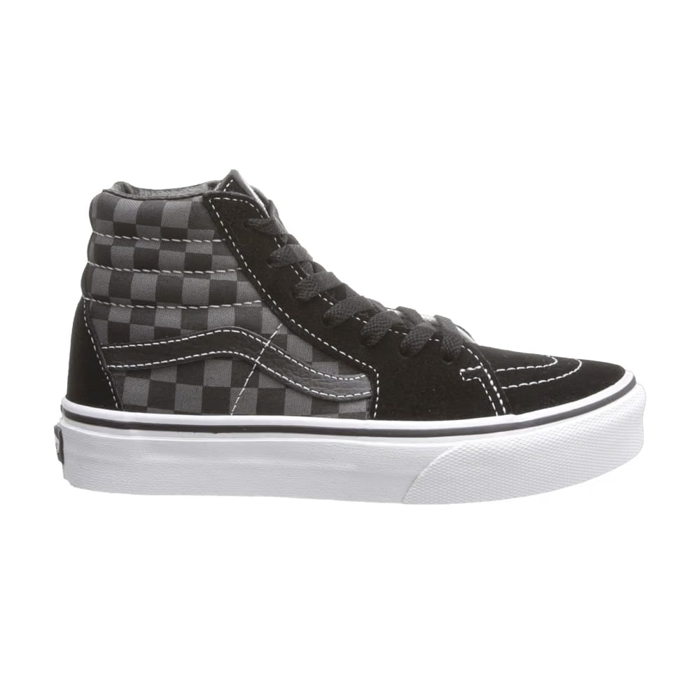 Vans Sk8-Hi Kids Checkerboard - Black Pewter