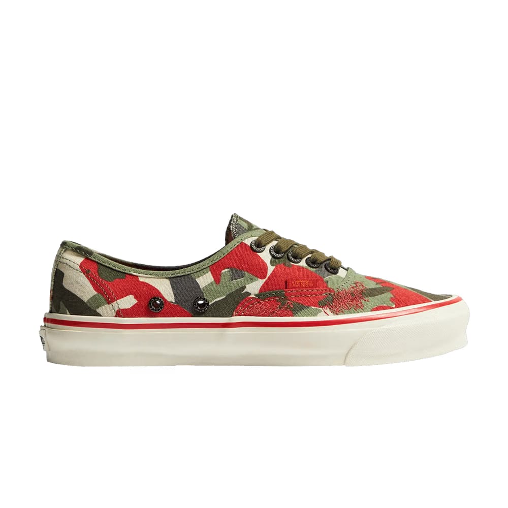 Nigel Cabourn x Vans OG Authentic LX Army Green Camo