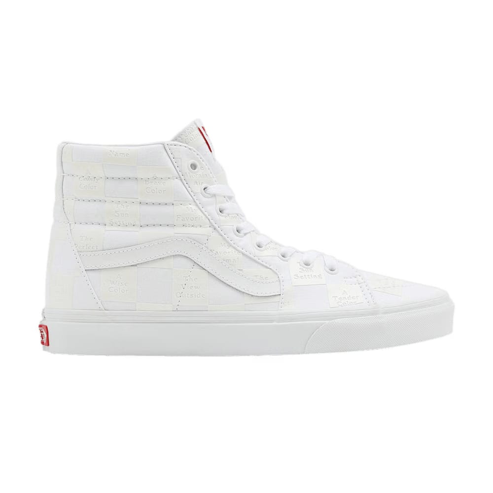 Vans Sk8-Hi DIY Checkerboard