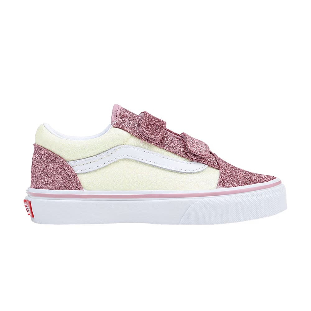 Vans Old Skool V Kids Glitter Two Tone