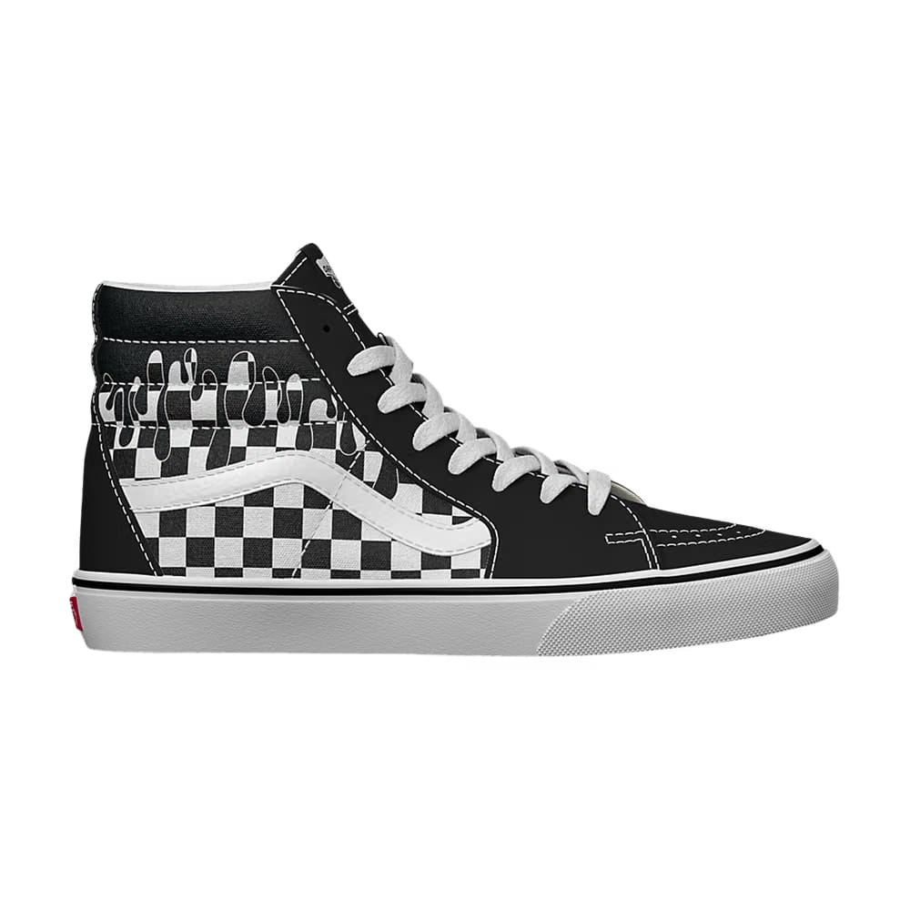 Vans Sk8-Hi Paint Drip Checkerboard