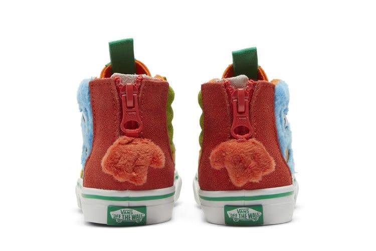 Sesame Street x Vans Sk8-Hi Zip Toddler Cookie Monster
